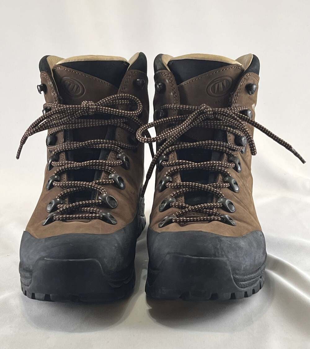 Tecnica Brown Leather Hiking Boots Vibram Soles